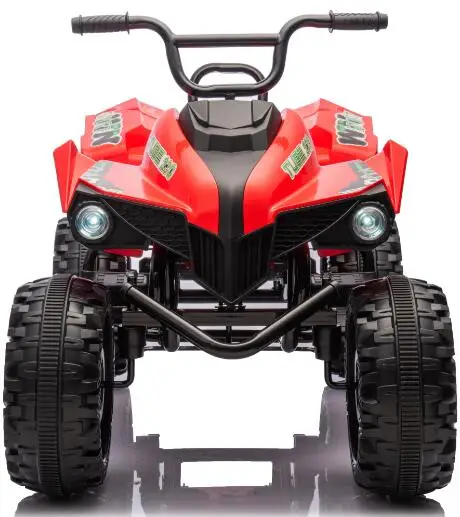 12/24V ATV Quadbike for Kids-Powerful and Safe Ride-on Toy with Rechargeable Battery-Forward and Reverse Driving--180W Brushless