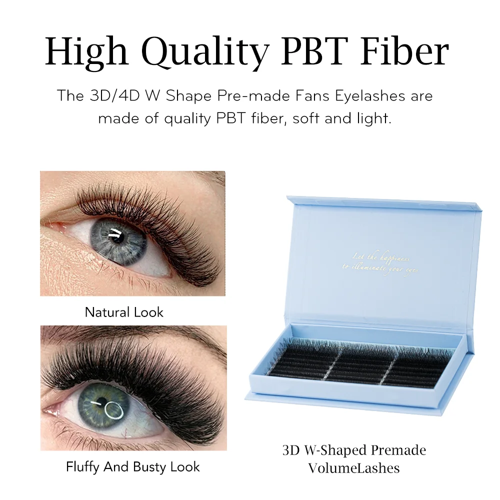 Trending products 2023 new arrival matte dark black volume lash extensions cashmere classic individual eye lash extensions trays