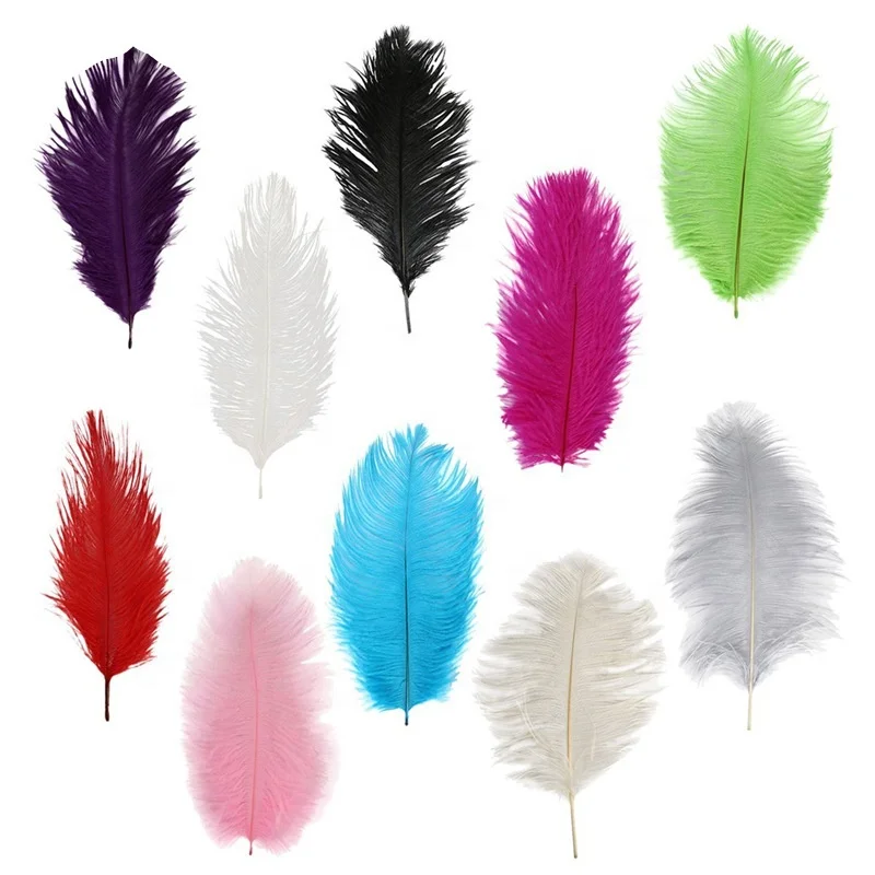 15-20cm cheap wholesale feather suppliers ostrich feathers artificial party feather for party wedding decoration