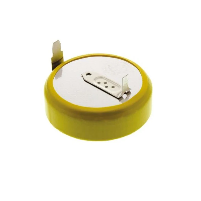 Non rechargeable CR2477 3v lithium button cells battery with solder tabs