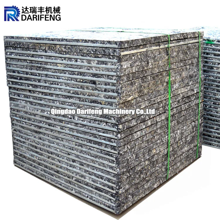 High Strength GMT Brick Pallet With Steel Edge For Brick Making Machine