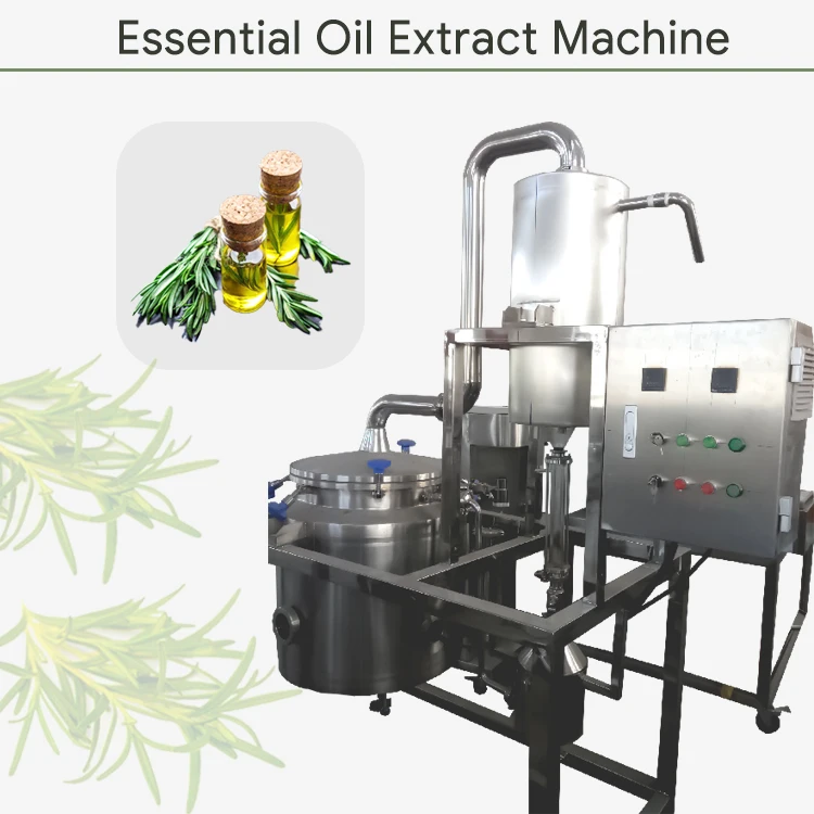 5L 10L  100L  essential oil steam distillation Rose Musk Essential Oil Extraction Machine drying machine