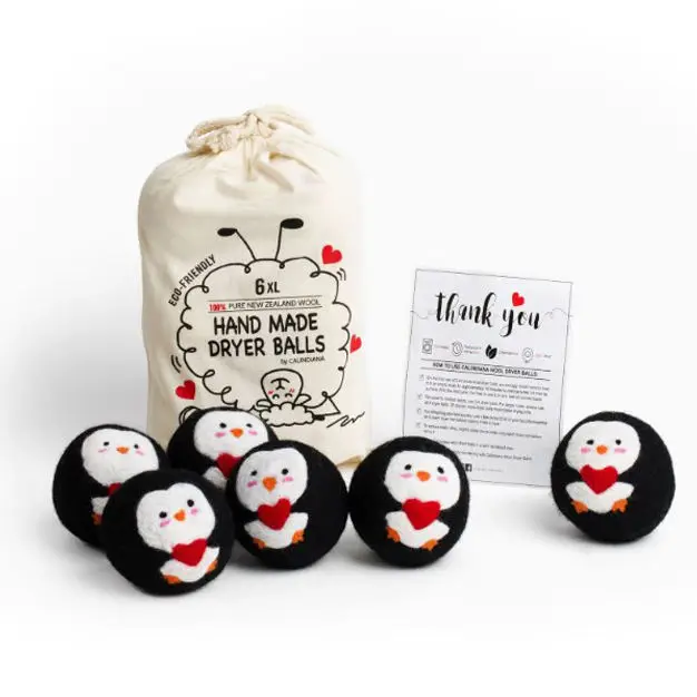 Best Selling Products 2024 New Trending in USA private label Organic Wool Dryer Balls for Laundry Washing Machine