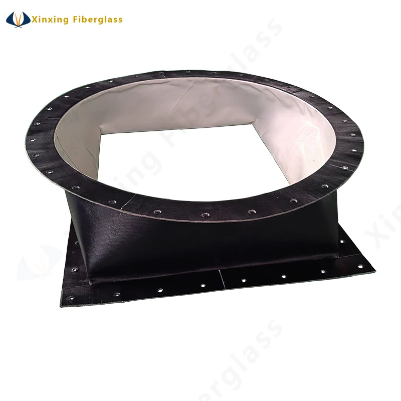 Waterproof Seal flexible Ptfe coated Fiberglass Fabric expansion joints