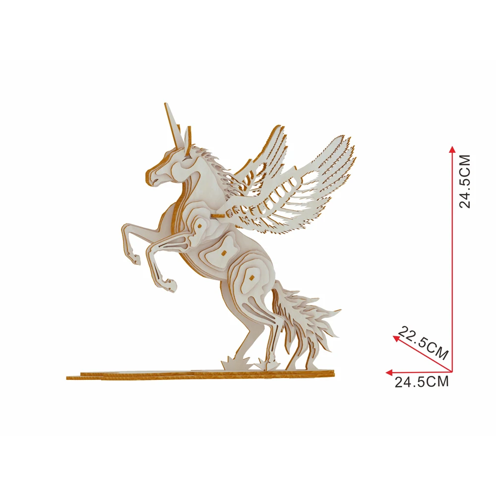 Factory Wholesale Customized wooden 3D puzzle jigsaw toys custom wooden toys for kids