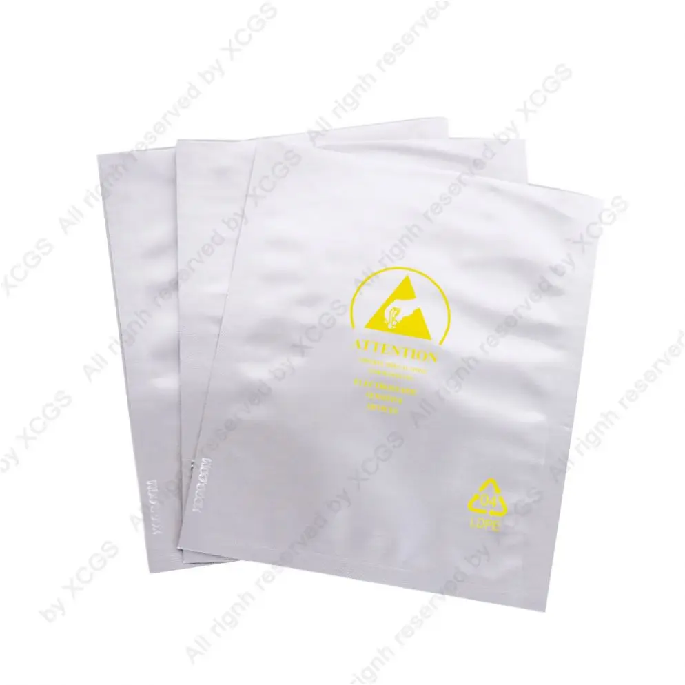 Moitureproof ESD Aluminum Foil Package Mailer Envelopes Self-seal Zipper Anti-static Sensitive Elements Shipping Bags