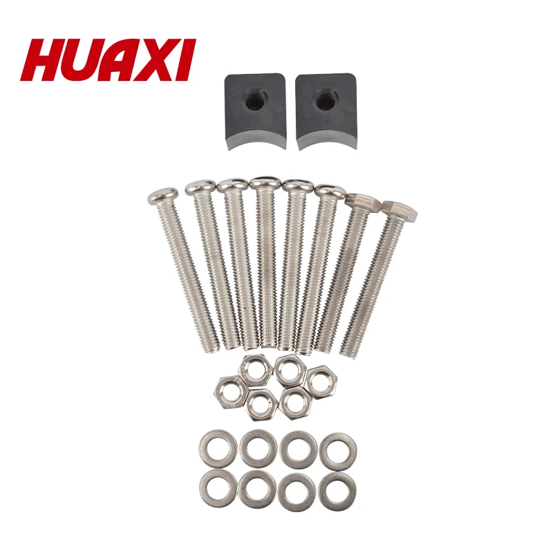 HUAXI Factory Wholesale Swimming Pool Equipment Stainless Steel 304 or 316  2-5 Steps Swimming Pool Ladder