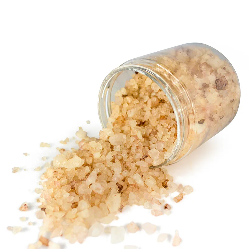 OEM 100% Natural Skin Whitening Organic Mineral Powder Bath - Tangerine Grapefruit 8oz Salt Body Scrub Ship from USA