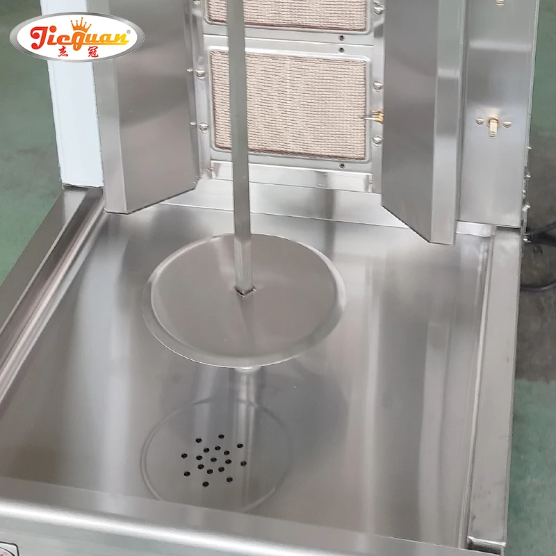 Kebab 5 burner Rotating meat Doner gas shawarma chicken toaster