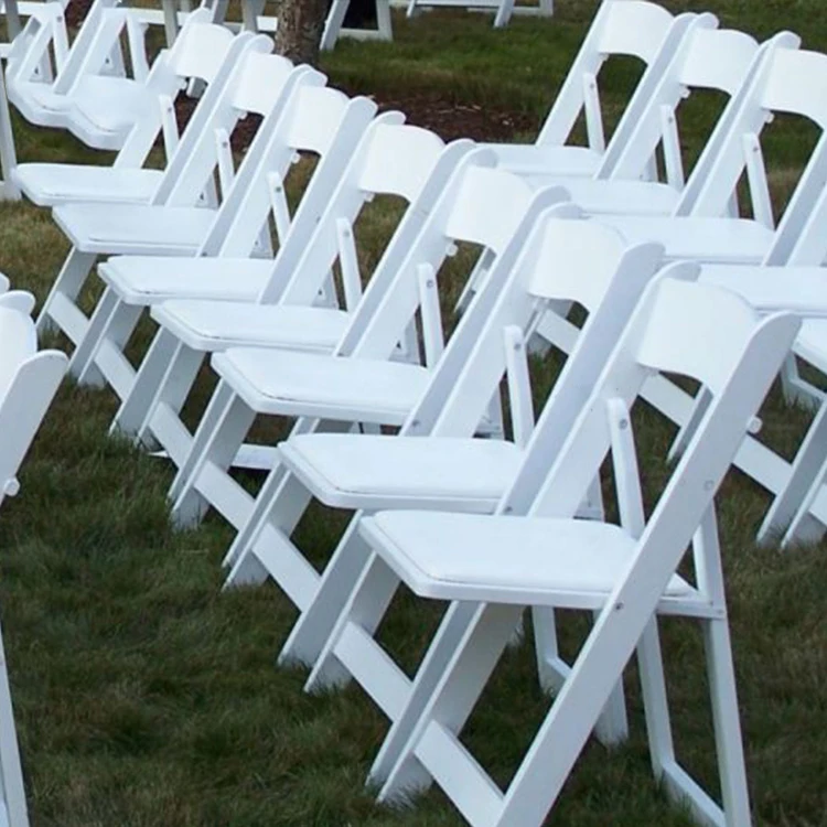 Hall Mall Outdoor Hotel Banquet Wedding Plastic Folding Chair For Event Weddings