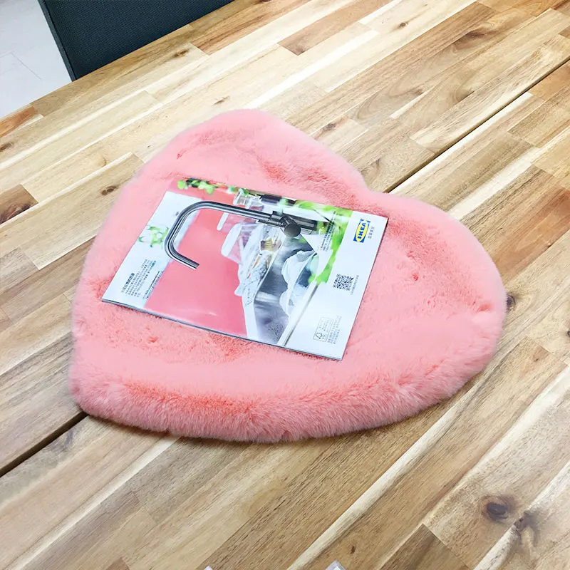 Area Rugs Carpet For Living Room Home Bath Bedroom Hairy Fluffy Anti-Skid Floor Mats Pink Plush Soft Woolen blanket