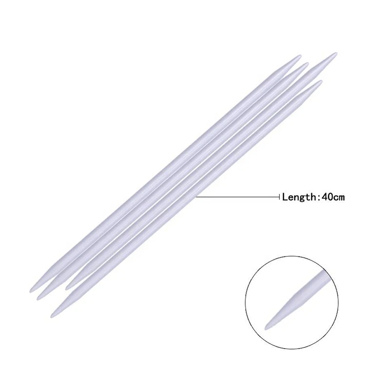 4 шт./упаковка, спицы для вязания, 40 см