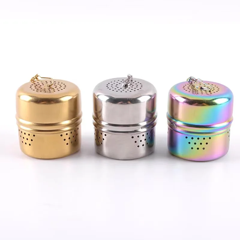 Wholesale Different Types Food Grade Silicone Leaf Shape 304 Stainless Steel Mini Tea Strainer