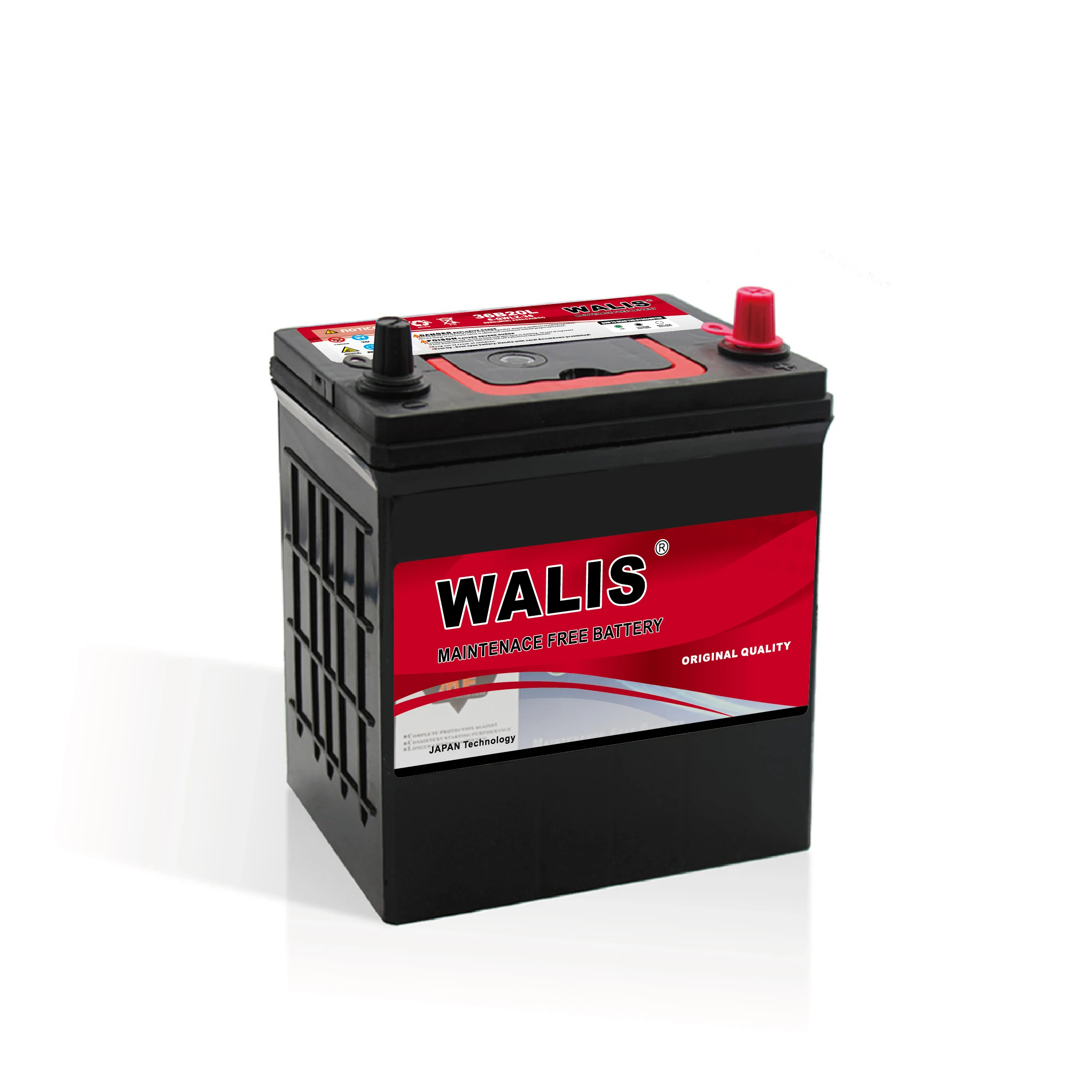 
Лидер продаж, беспроблемная кислота, готовая к использованию Автомобильная батарея 