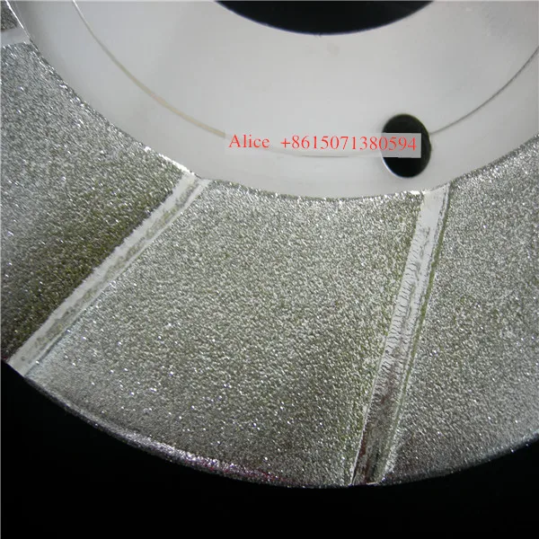ring wheel car truck diamond electroplated grinding wheel for brake pad grinder arcing machine brake shoes