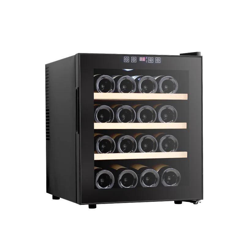 OEM Factory Custom 50L 16 bottles Electric Wine Cooler Freestanding Wine Fridge Cooler Temperature Control Wine Cellar