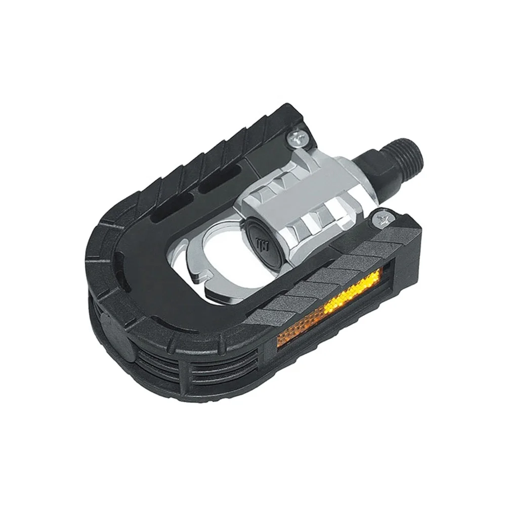 Нейлоновые алюминиевые противоскользящие велосипедные педали, складные детали, вогнутая платформа, экономия места, спортивные аксессуары, складная педаль