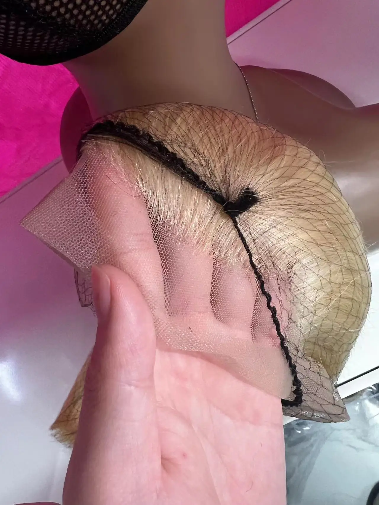 Amara wholesale price indian virgin hair custom color wigs born straight wig human hair 13*4 4*4 straight hair 150% density