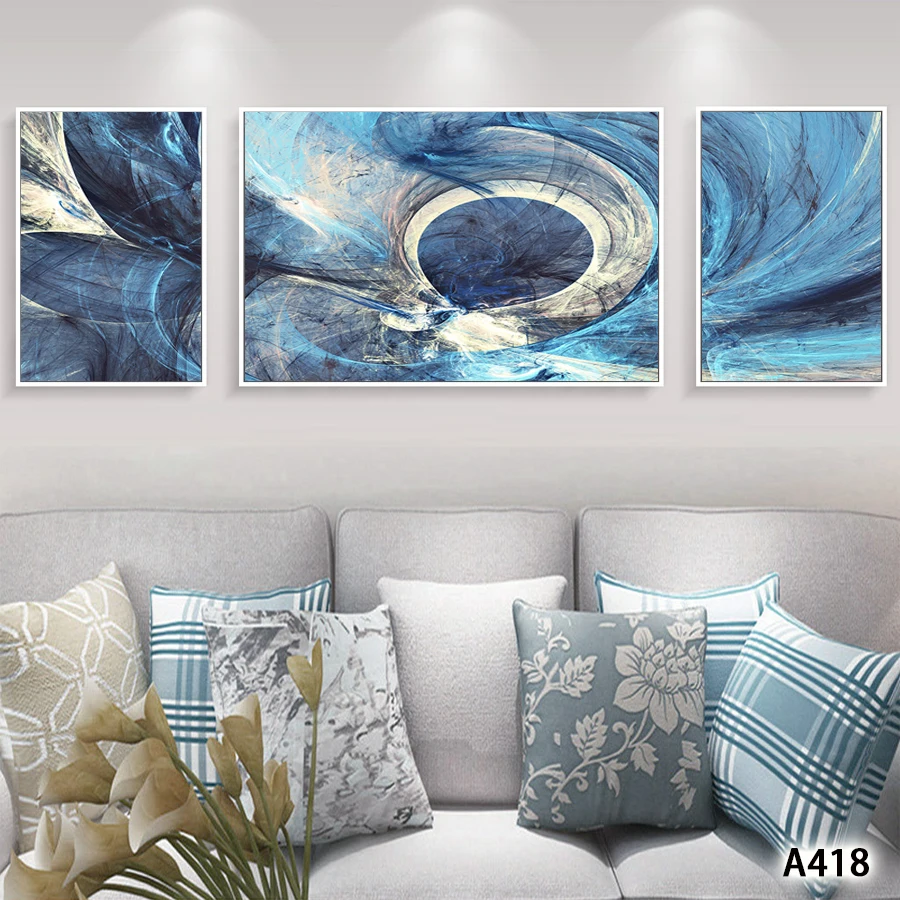 Dongjin factory supply wall art glass painting abstract oil painting paint by numbers painting