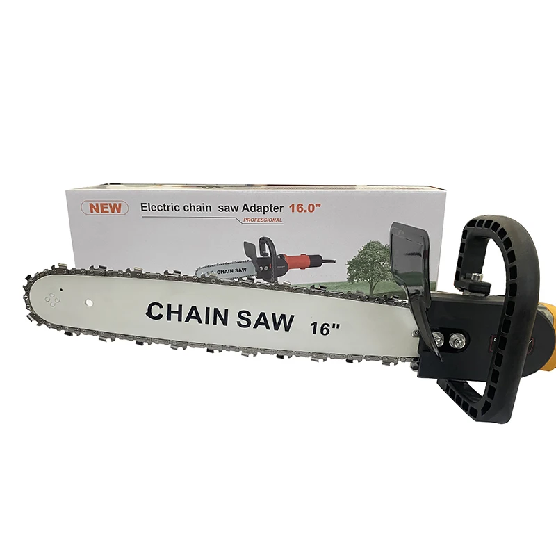 
16 Inch Chainsaw Bracket Kit fits 100 125 150 Angle Grinder Chain Saw Machine Chainsaw Bracket Electric Chainsaw Parts 