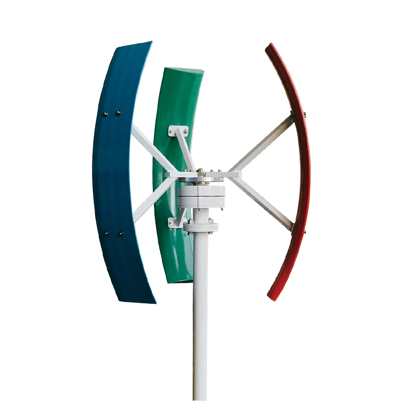 H-type 500 Watt micro street lamp monitoring uses vertical axis wind turbine motor 500w12v24v