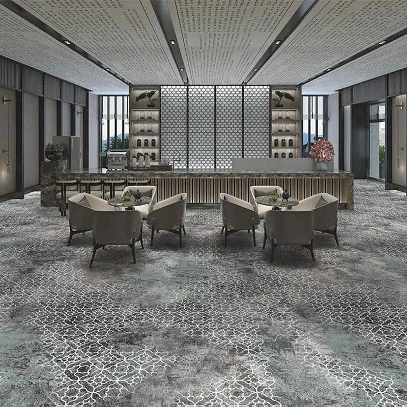 Autovi 80% Wool 20% Nylon Machine Jacquard Axminster Carpet Rolls Wall to Wall Floor Axminster Carpet for 5 Stars Hotel