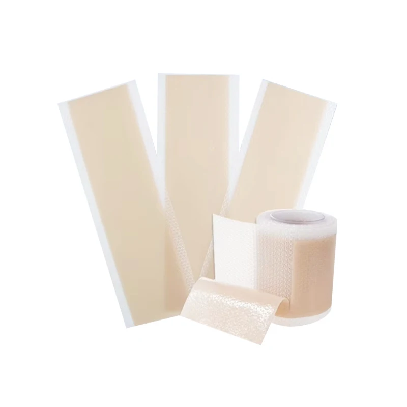Professional Caesarean Sacr Silicone Scar Removal Gel Tape Waterproof 1.5m Length Roll Silicone Scar Sheets