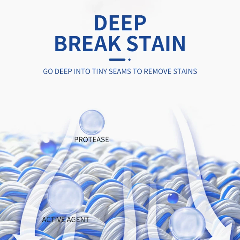 Own brand bleach White clothing whitening reduction bleach strong stain removal yellow clothing special cleaning agent