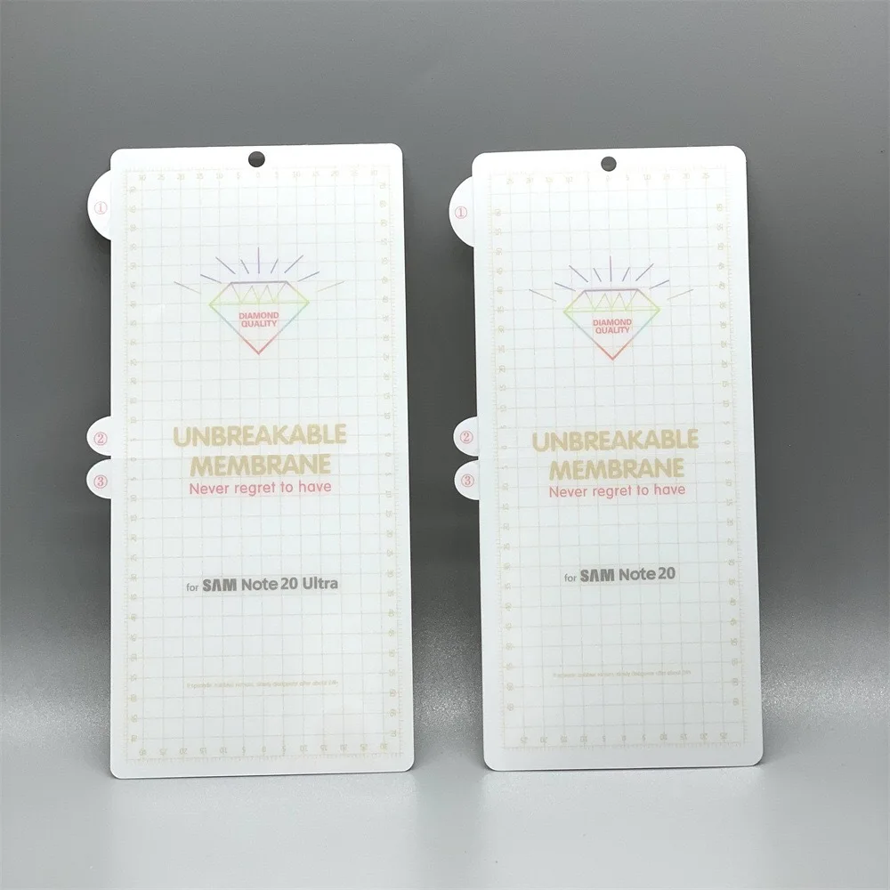 Diamond Quality Unbreakable Membrane Film For Samsung Galaxy S23 S22 S21 S20 Ultra Flexible Hydrogel TPU Screen Protector
