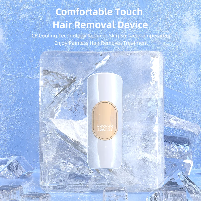 510K IPL Hair Removal Device Ice Cooling With Skin Rejuvenation Head Ipl Laser Home Hair Removal Epilator At Home