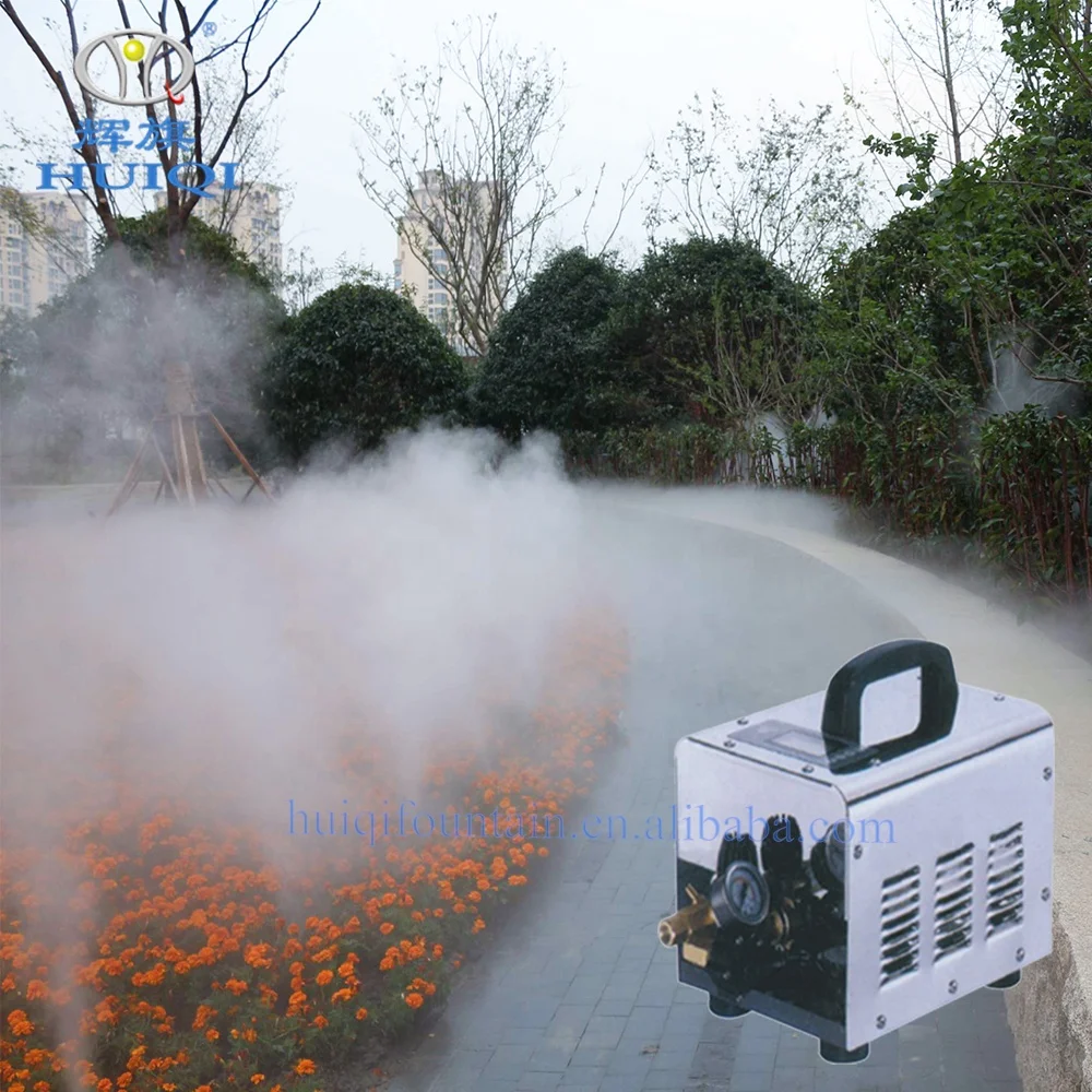 
Outdoor Cooling Fog Machine Mist System Garden Dancing Water Fountain Landscaping Decor 