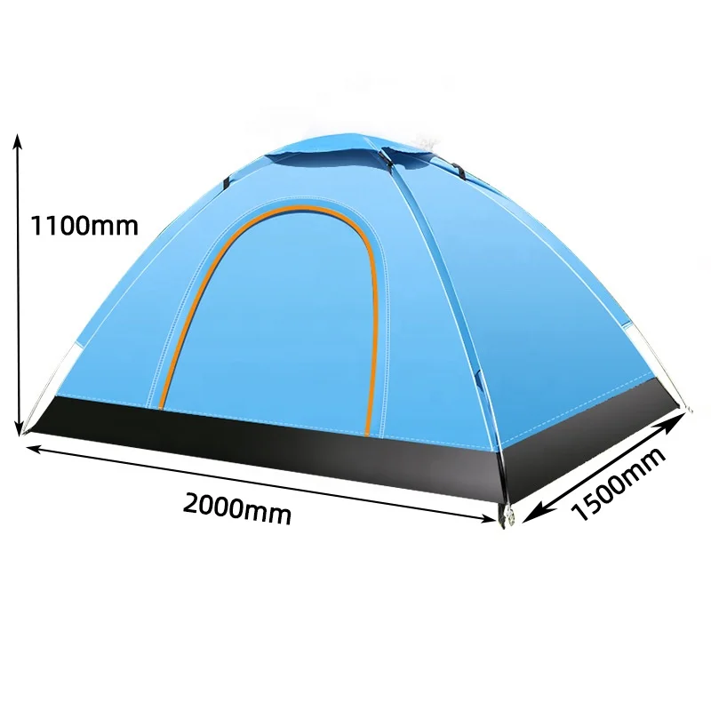 New design factory wholesale quick automatic opening foldable camping tent for mountaineering