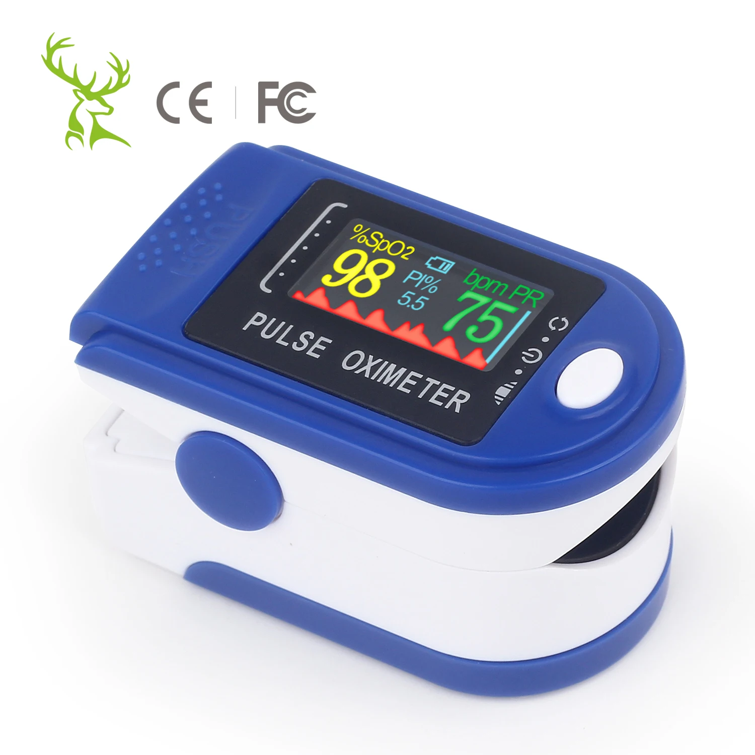 Pulse Oxi meter Digital Fingertip Oximeter Professional Medical Pulse Oximeters Finger Monitor fingertip pulseoximeter device