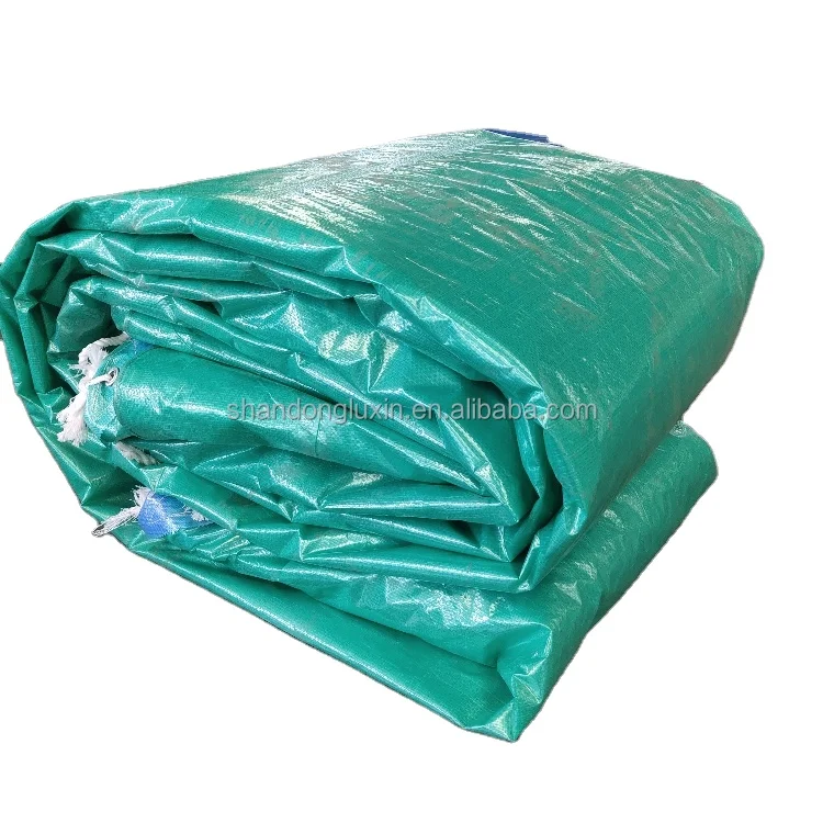 prefabricated sunshine resistant PE tarpaulin polyethylene tarpaulin rainproof waterproof moisture-proof covering trucks