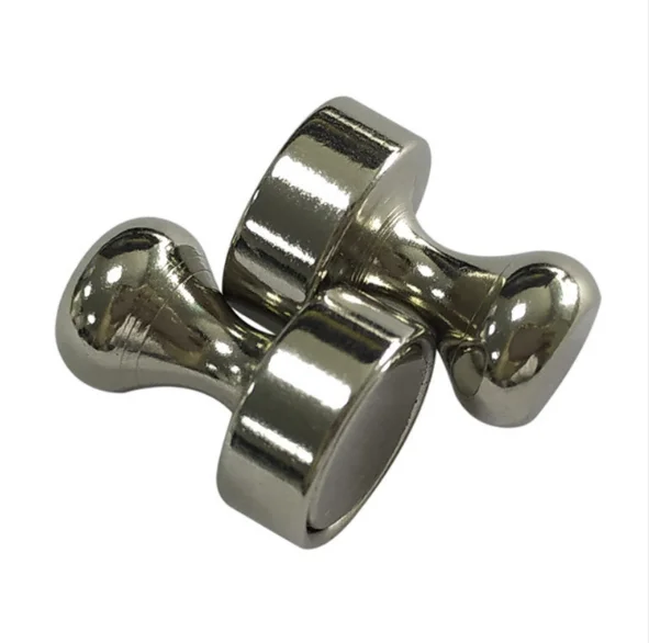 Hot selling  16*21mm office  whiteboard  push pin fridge magnet  customized refrigerator