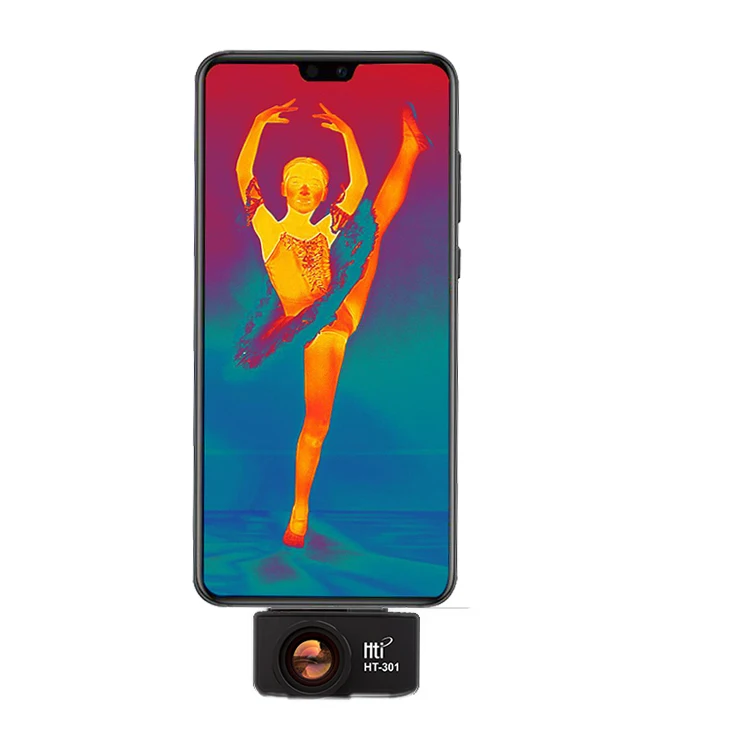 HTI HT-301 USB Thermal Imager Infrared Thermal Mobile Infrared Camera Brand New Quality Android C Mobile Infrared Camera HT-301 USB