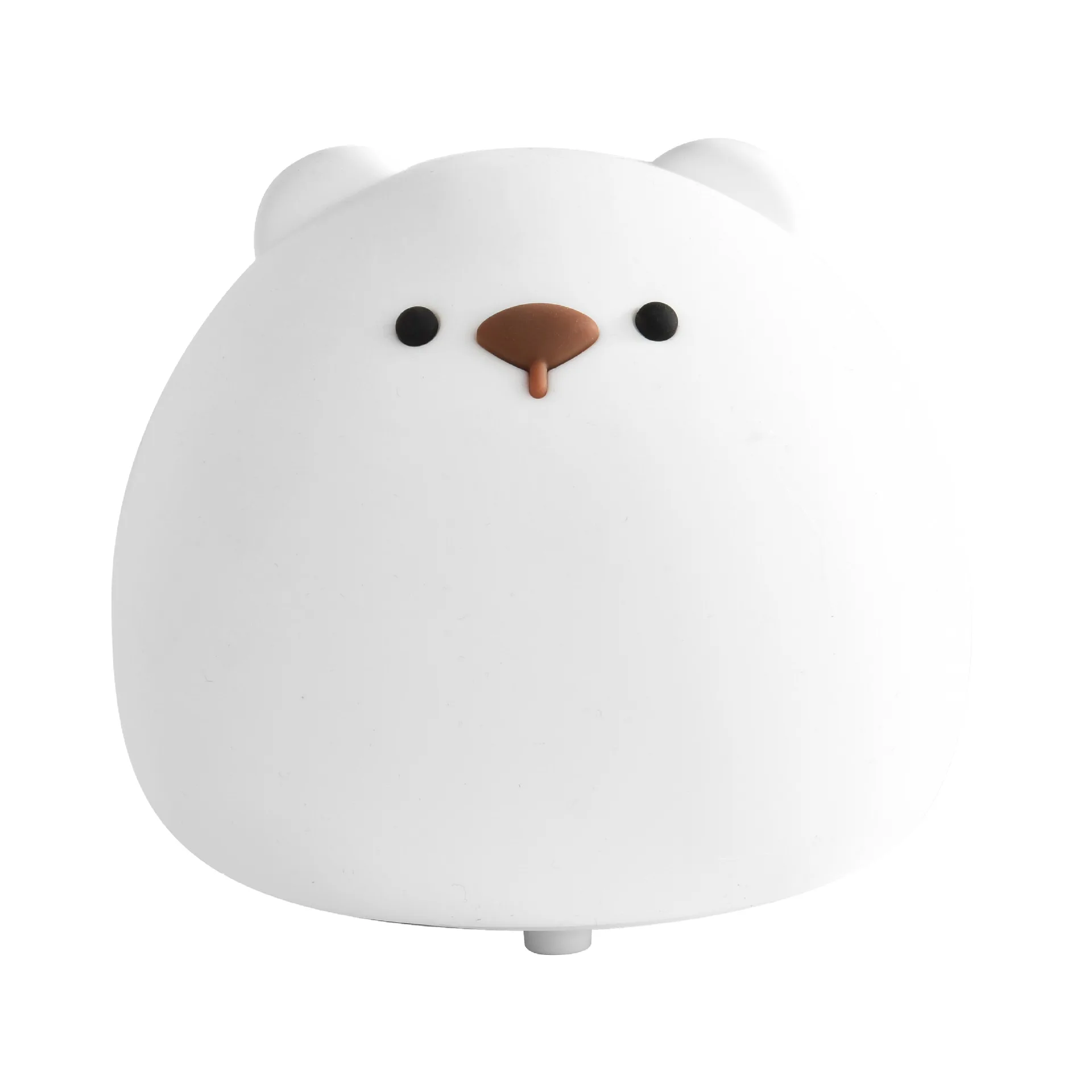 Little Fat bear rechargeable table lamp bedchamber silica gel