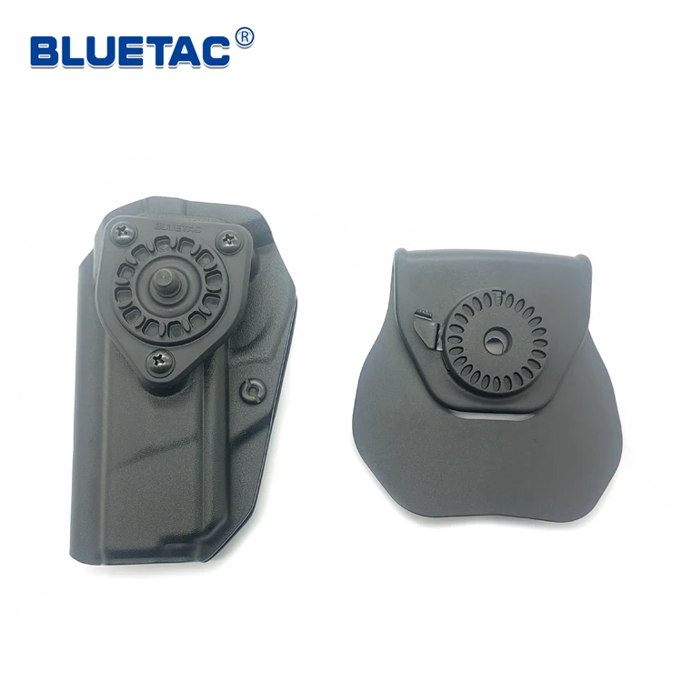 Bluetac Tactical Fast Draw Kydex Holster OWB holster case with paddle attachment