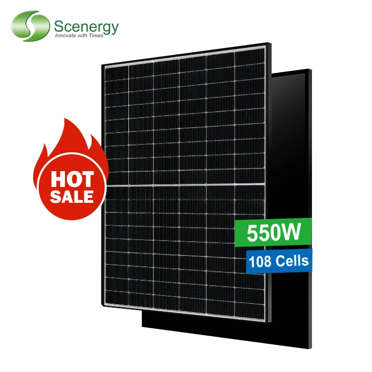 Scenergy оптовая продажа 540 Ватт 550 Вт 565 600 тип Ibc Hjt полуразрезанная двуфазная солнечная панель 24 В для продажи