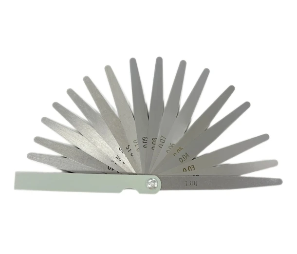 Феелер из нержавеющей стали Высокоточный цельный 0 01/1 мм Толщиномер датчик зазора