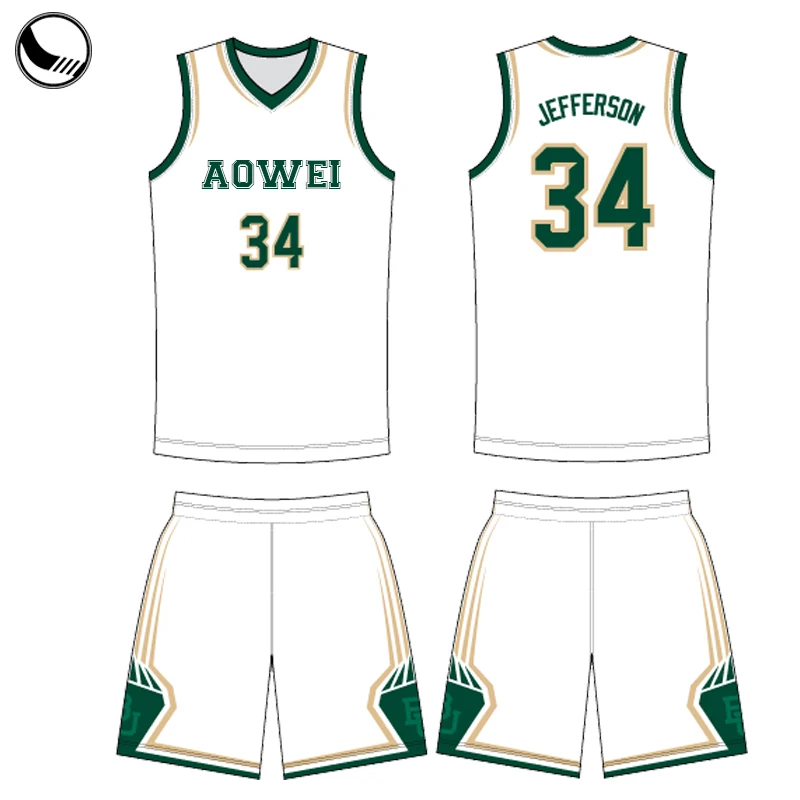 New Design Sublimation Pictures Only Top White and Black Basketball Jersey for Men Pitchers