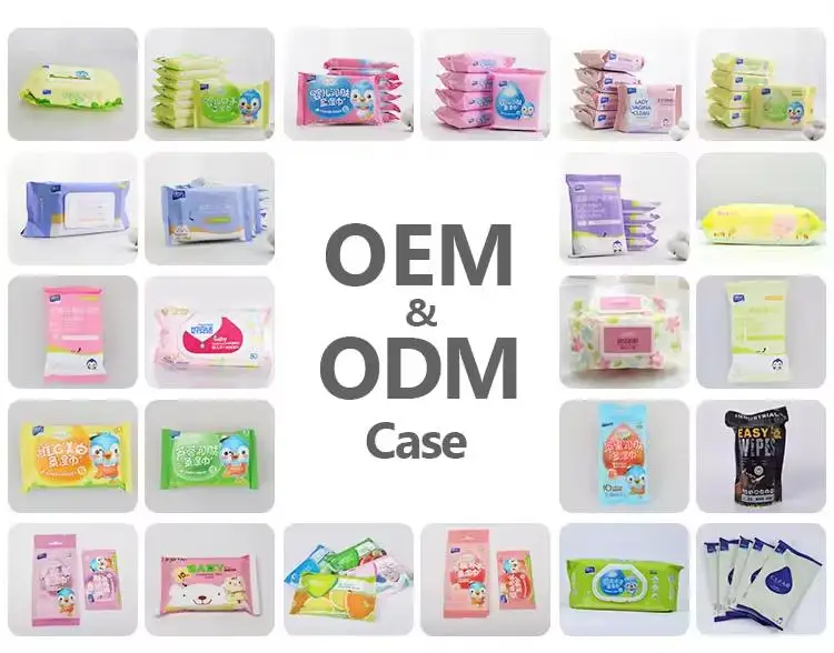 Wholesales Customized 99% Pure Water Biodegradable Wet Wipes Nature Disposable Baby Wet Wipes For Newborn