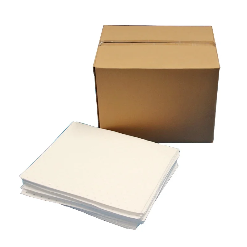 heavy duty hot sale oil spill kit absorbent universal sheet pad for safety leakage control