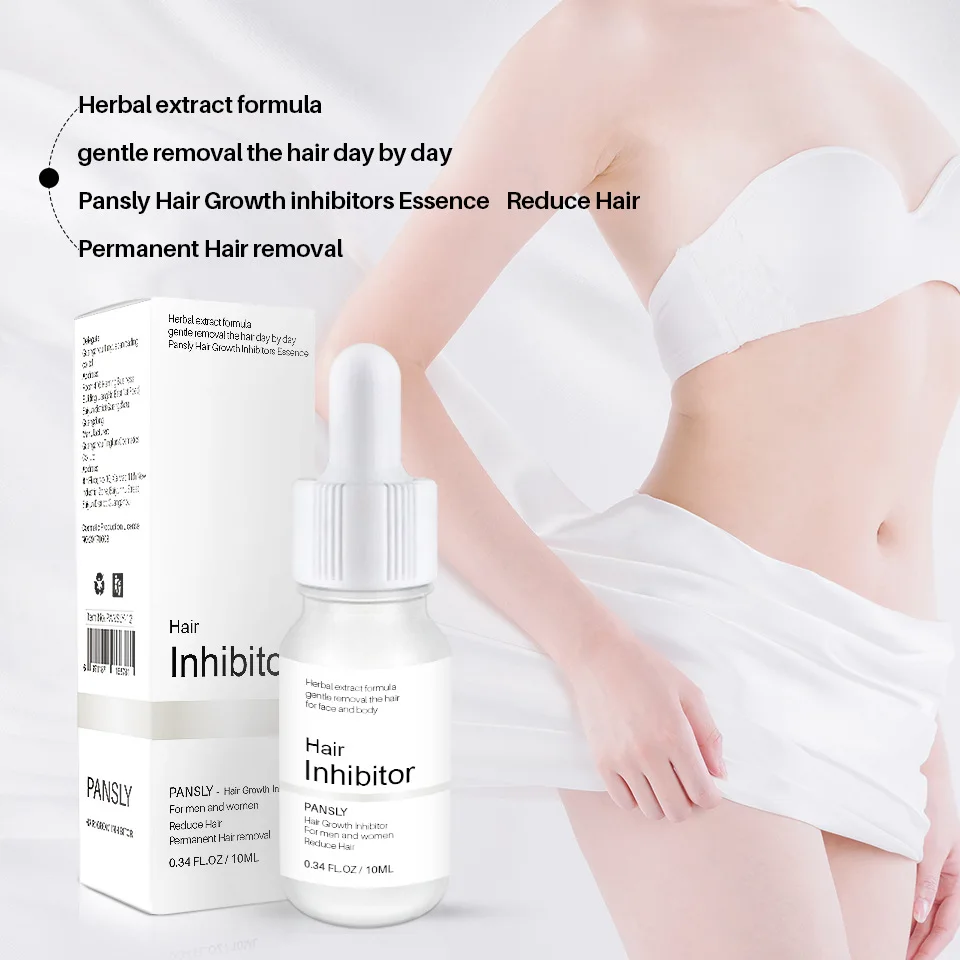 10ml Body Facial Pubic Depilation Serum Skin Hair Removal Permanent Body Hair Removal Hair Removal Inhibitor