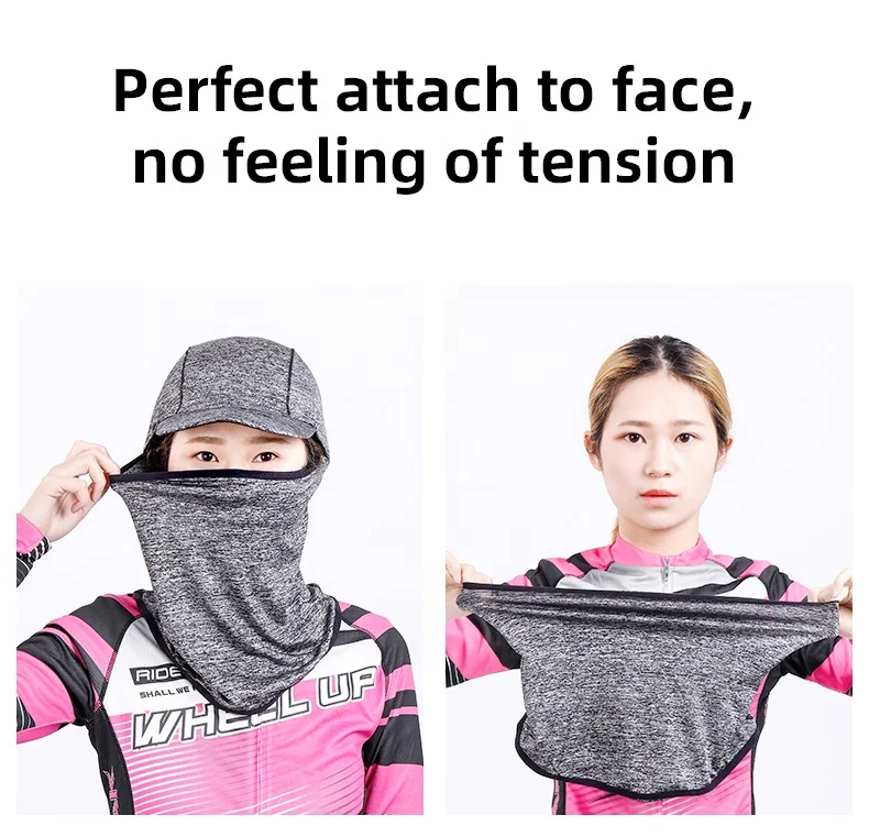 WHEEL UP Summer Sun Protection Mask Balaclava Hood Outdoor Sports Full Face Cycling