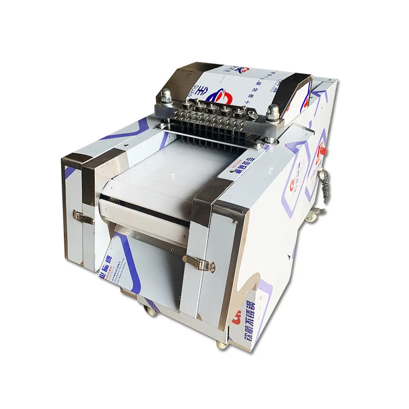 Hot Sale Automatic Industrial Commercial Sus304 Meat Cube Cutter Meat Small Cutting Making Machine