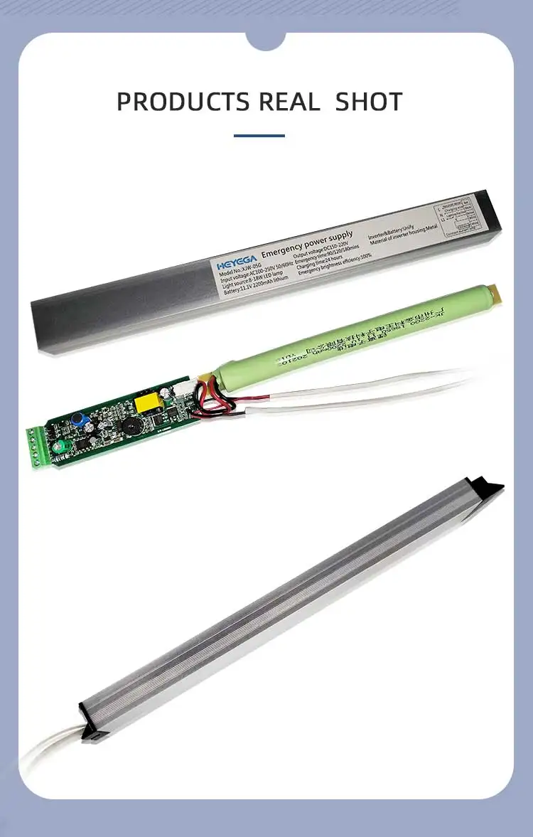 Advanced Technology 5-20W Powerland LED Emergency Backup Driver Dark Energy Metal LED Driver Supply for Emergency Lights