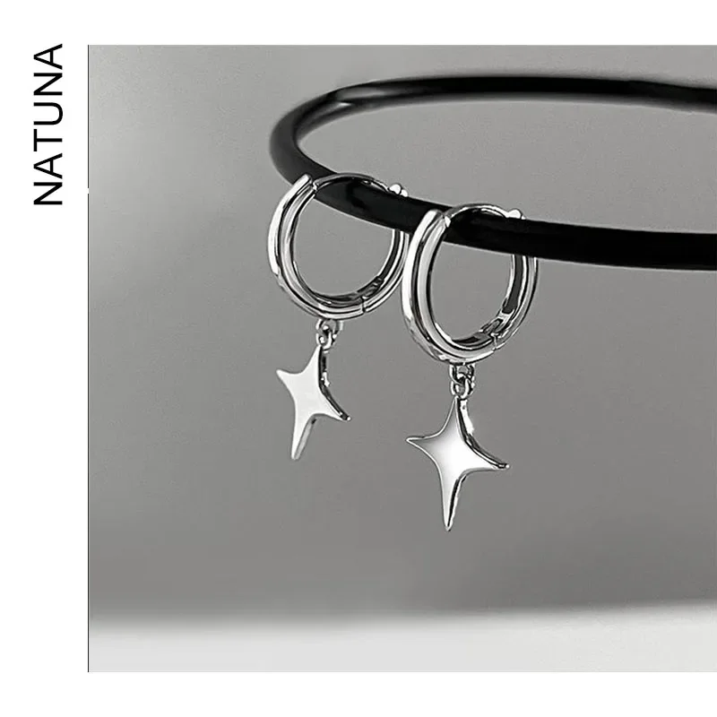 Natuna Classic 925 Silver Earring Jewelry Sterling Silver Hypoallergenic  Earrings Cross Religious Earrings For Women