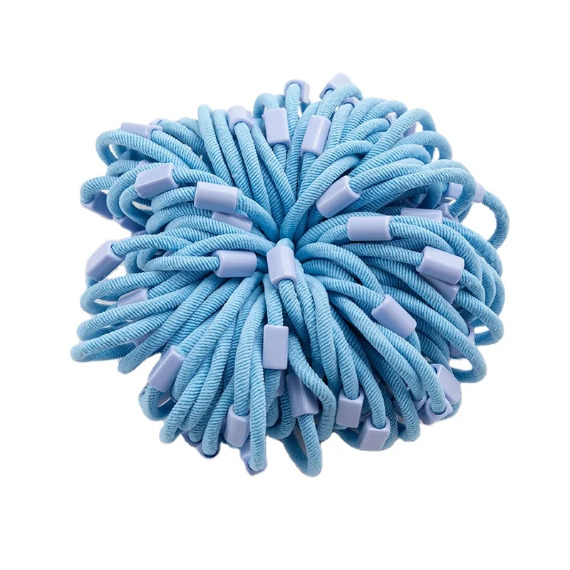 Girl Accessories Kids Thick Scrunchie Hair Ties for Kids Rubber Band Rope Elastic Hair Ties for Kids Belt Buckle