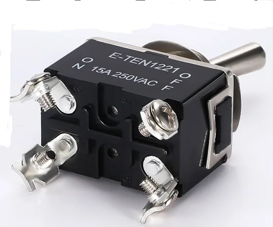 Пользовательский выключатель питания медный 15A 250VAC 6/SixPins переключатель включения-выключателя
